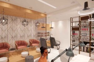 Spa salon interior design Abu Dhabi