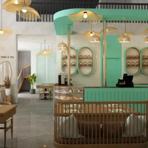 Coffee shop interior design Abu Dhabi